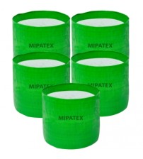 Mipatex Woven Fabric Grow Bags 12 x 12 inch (Pack of 5)